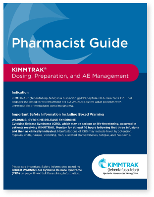 Pharmacist dosing, preparation, and AE management guide