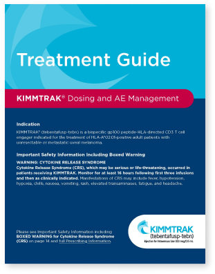 Treatment guide: dosing and AE monitoring and management